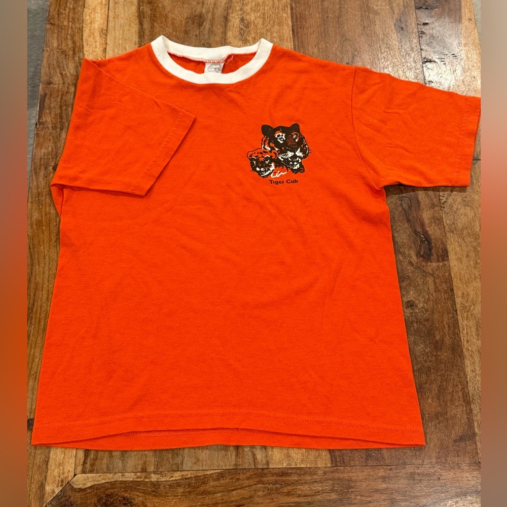 Vintage Boys Scouts Tiger Cubs Kids T-Shirt